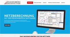 Desktop Screenshot of ib-buettner.de